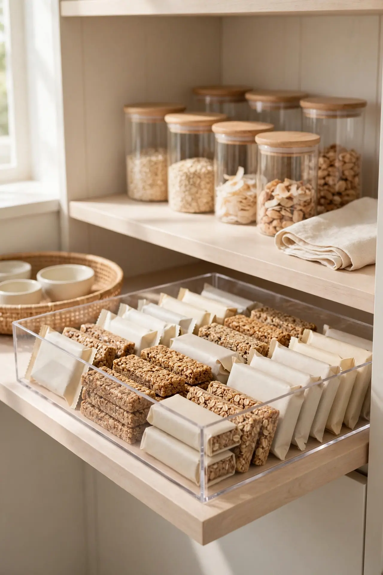 Decanted Staple Jars