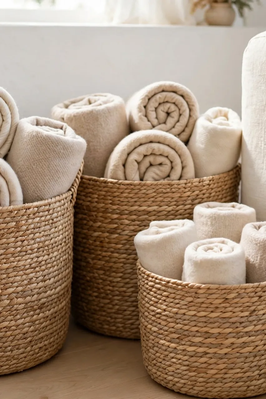 Stash in Baskets