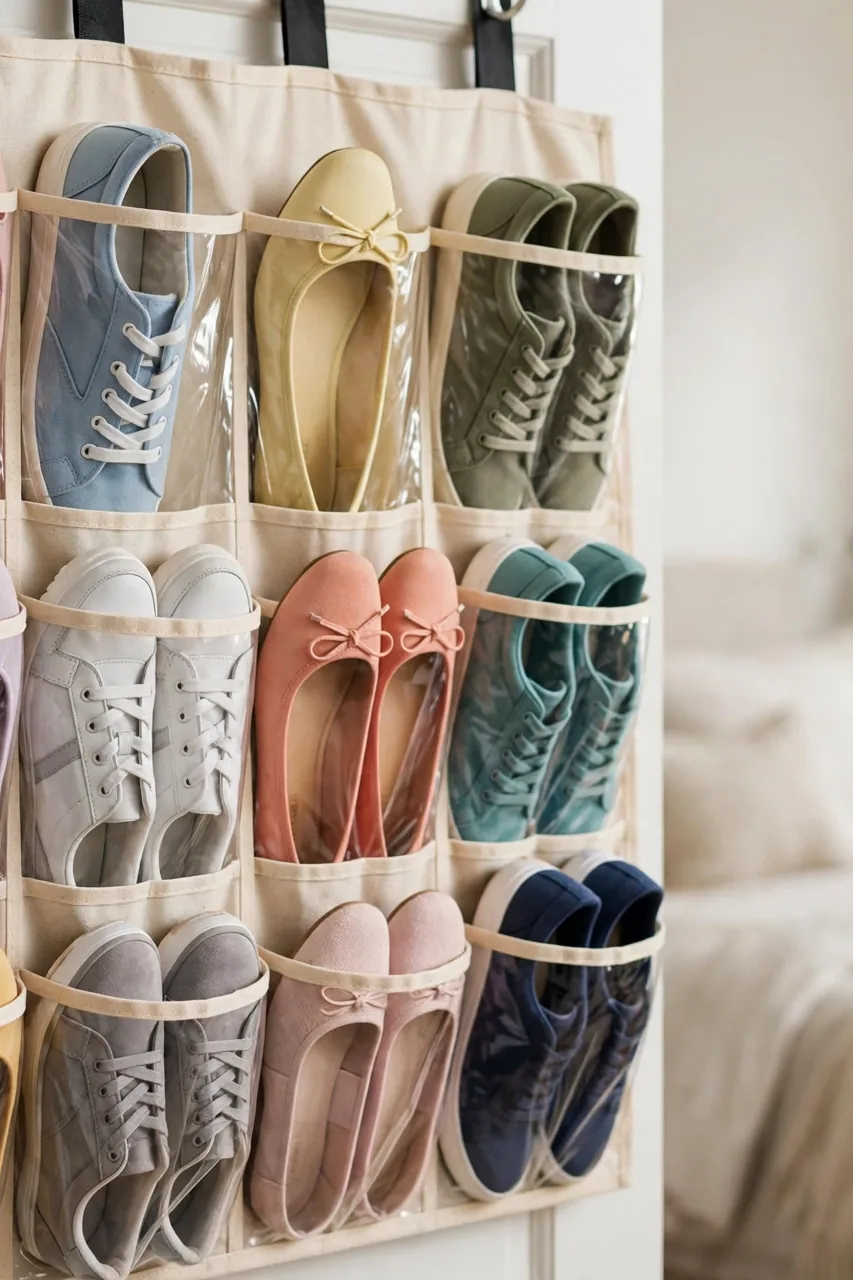 Try Over-Door Shoe Racks