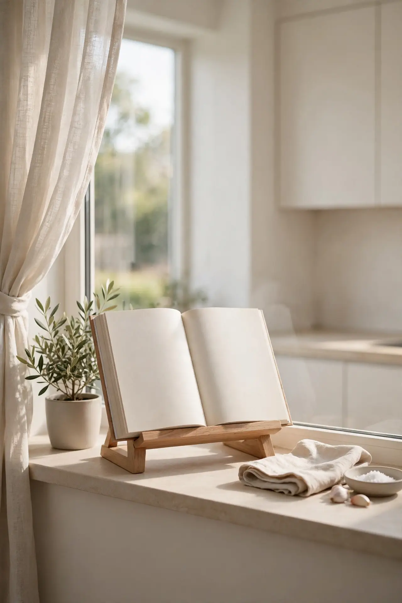 Cookbook Stand Display