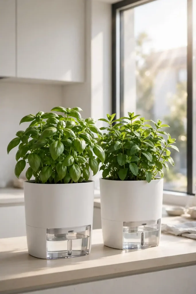 Self-Watering Pots
