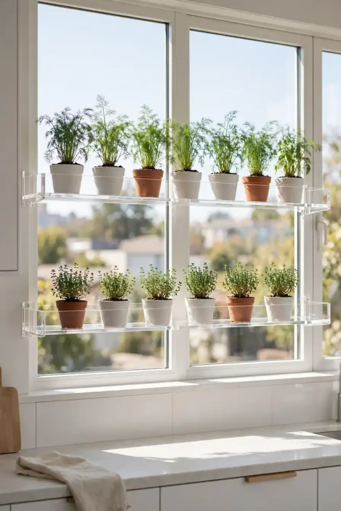 Sunny Shelf Rows