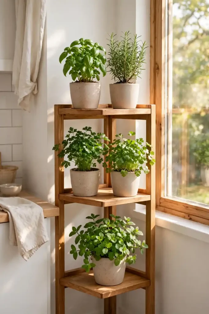 Tiered Corner Stand