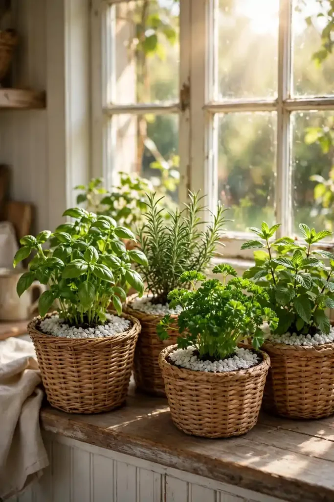 Woven Basket Clusters