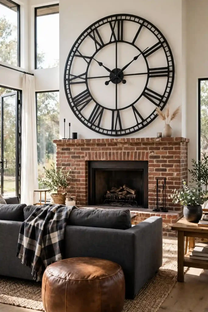 Oversized Clock Statement