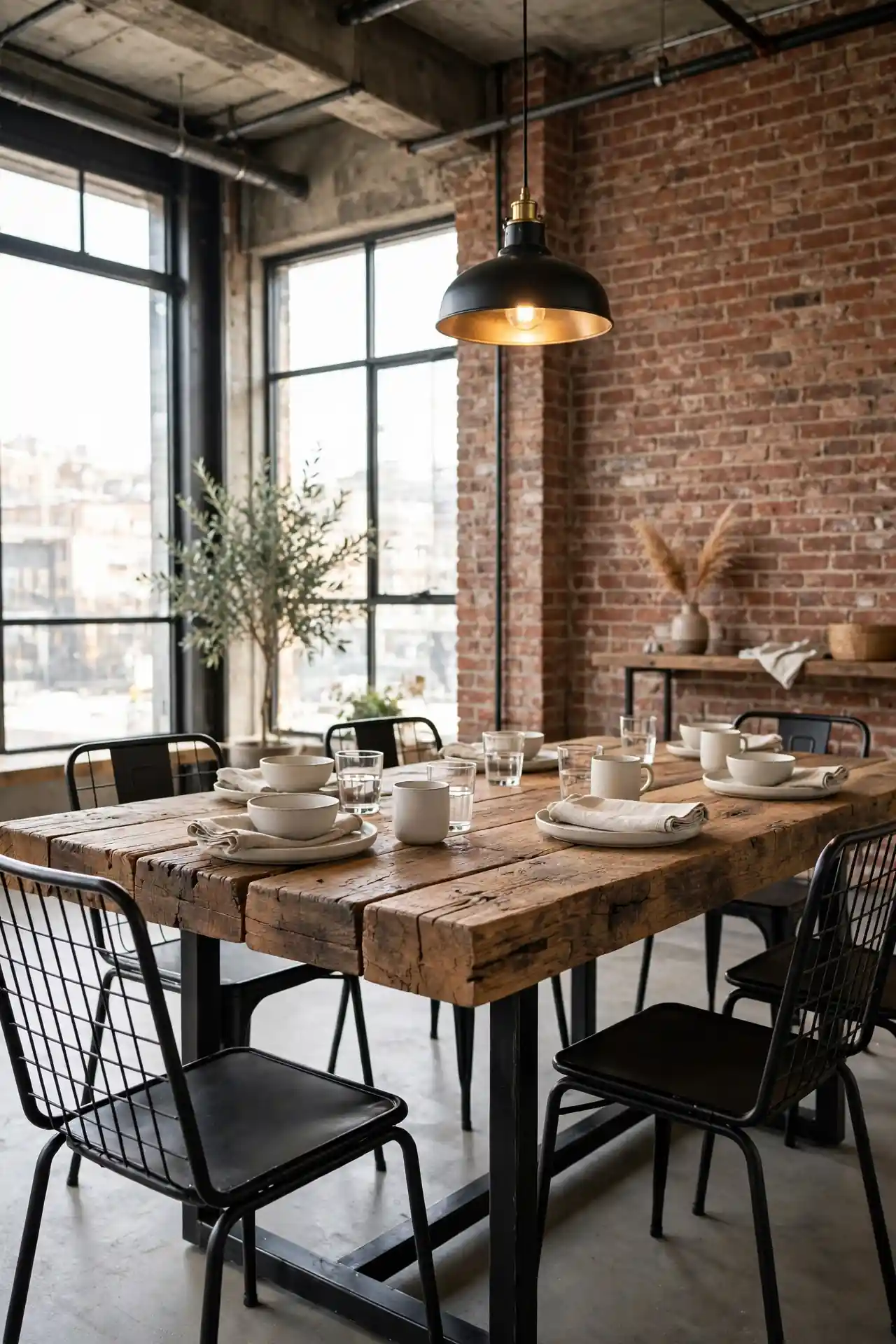 Chunky Wood Tables