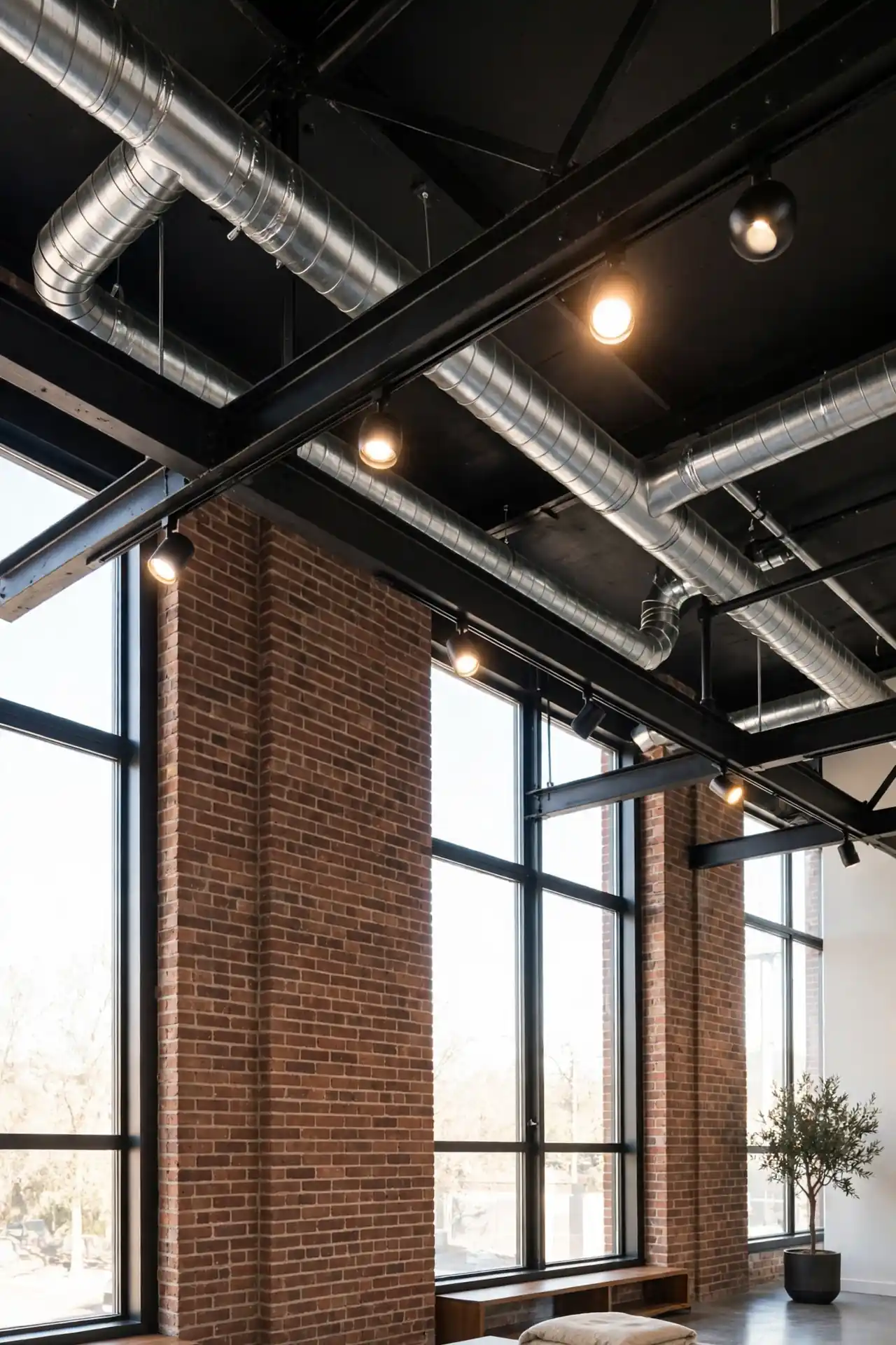 Open Ductwork Ceilings