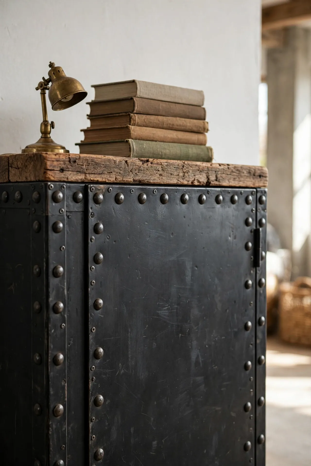 Riveted Metal Accents