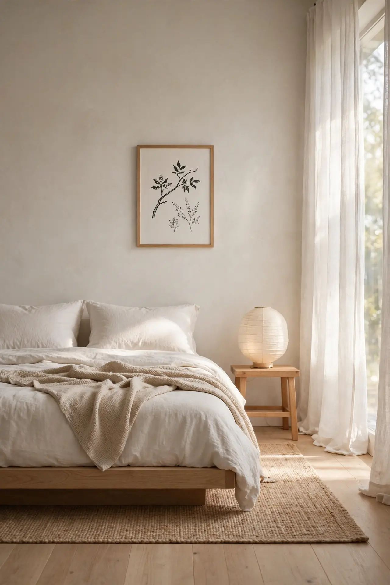 Low Platform Bed