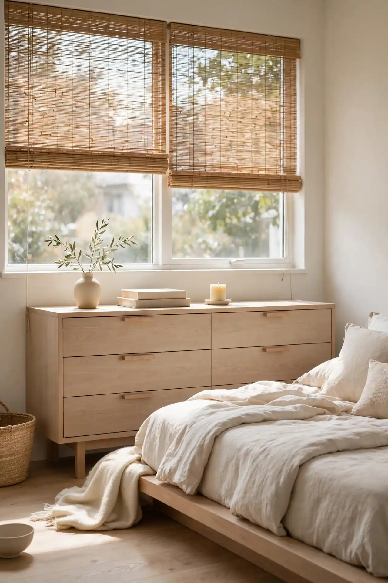Low Wooden Dresser