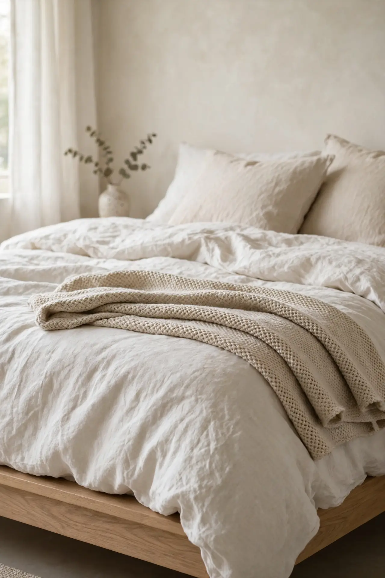 Natural Linen Bedding