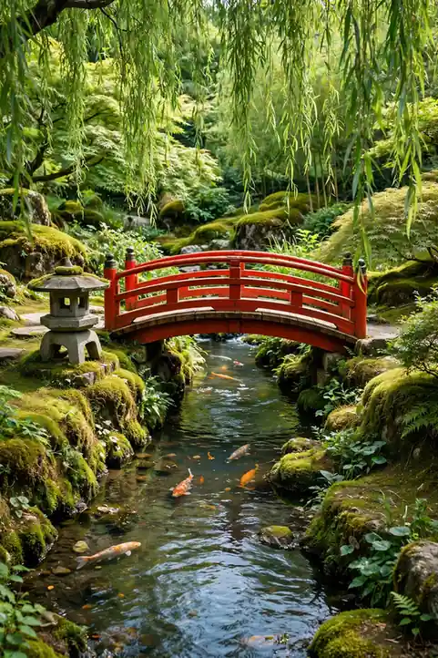 Tranquil Koi Pond