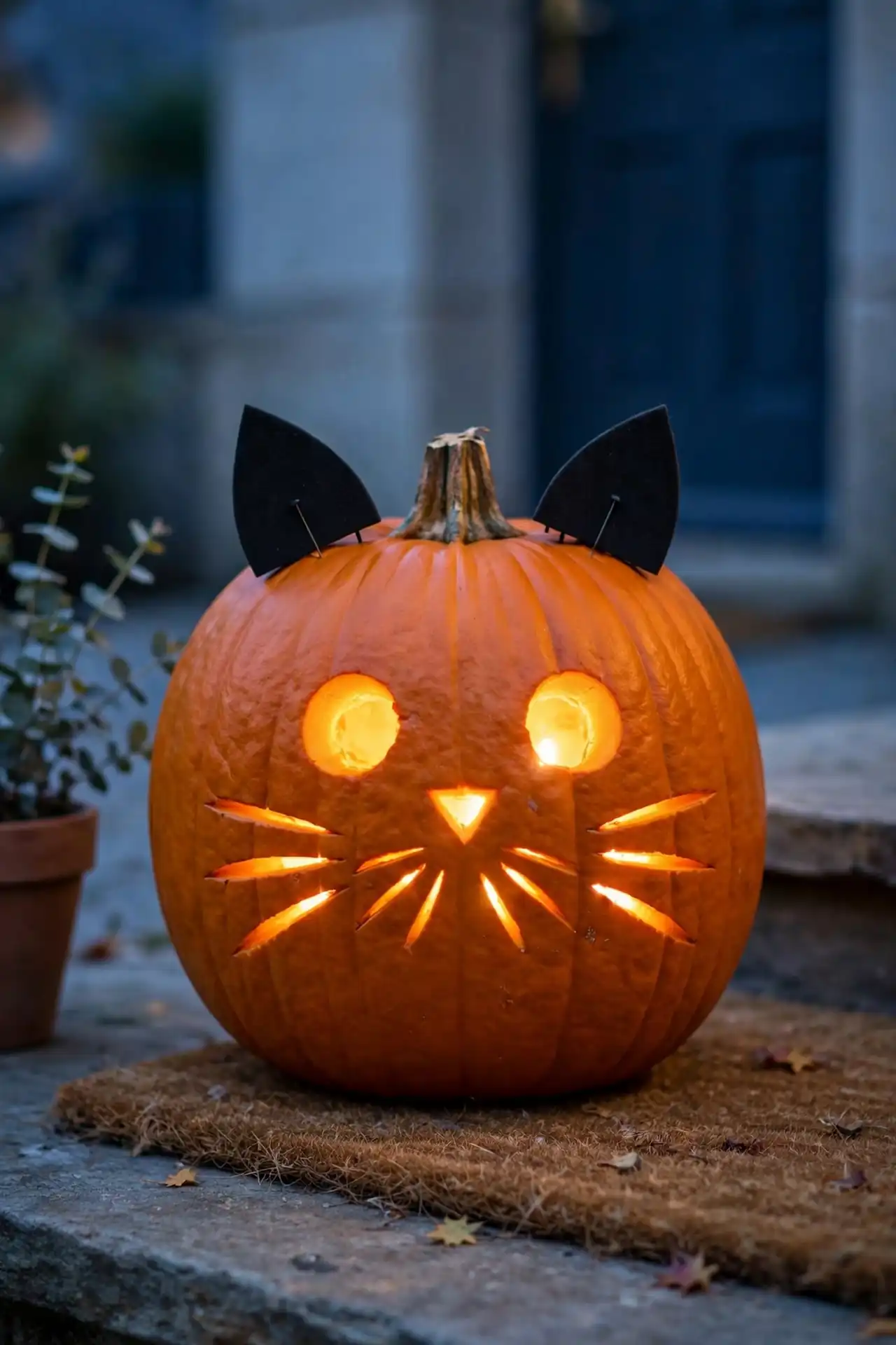 Cat Face Glow