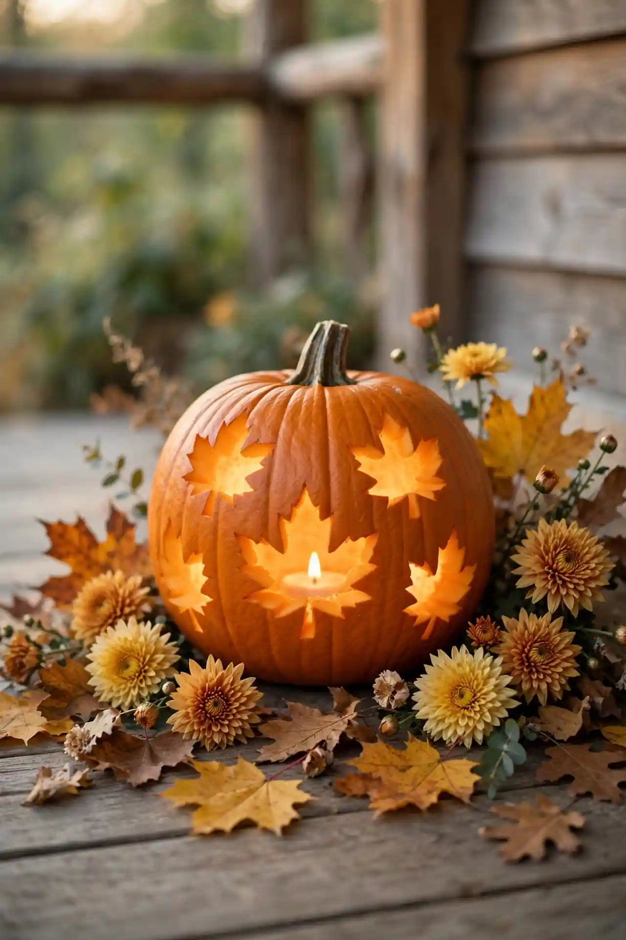 Leaf Pattern Carves