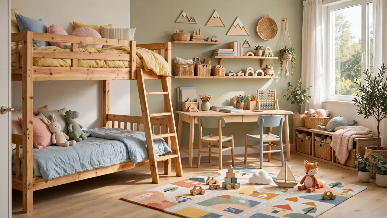 kids bedroom layouts