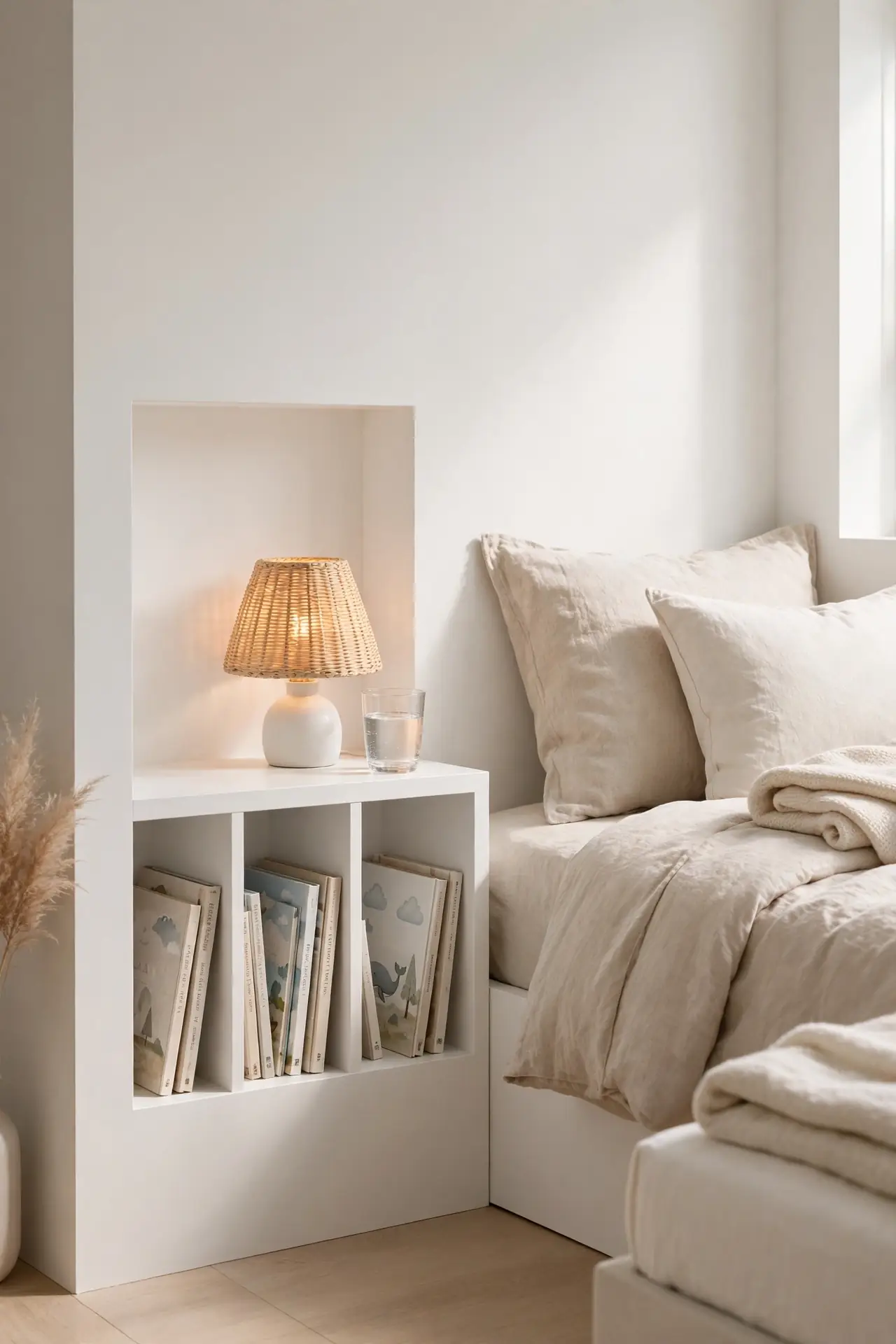 Nightstand Book Niche