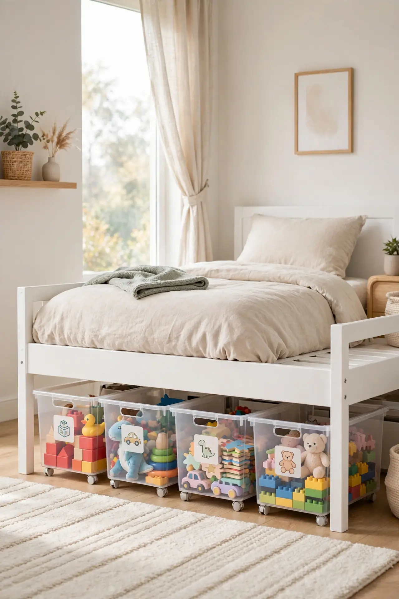 Underbed Rolling Bins