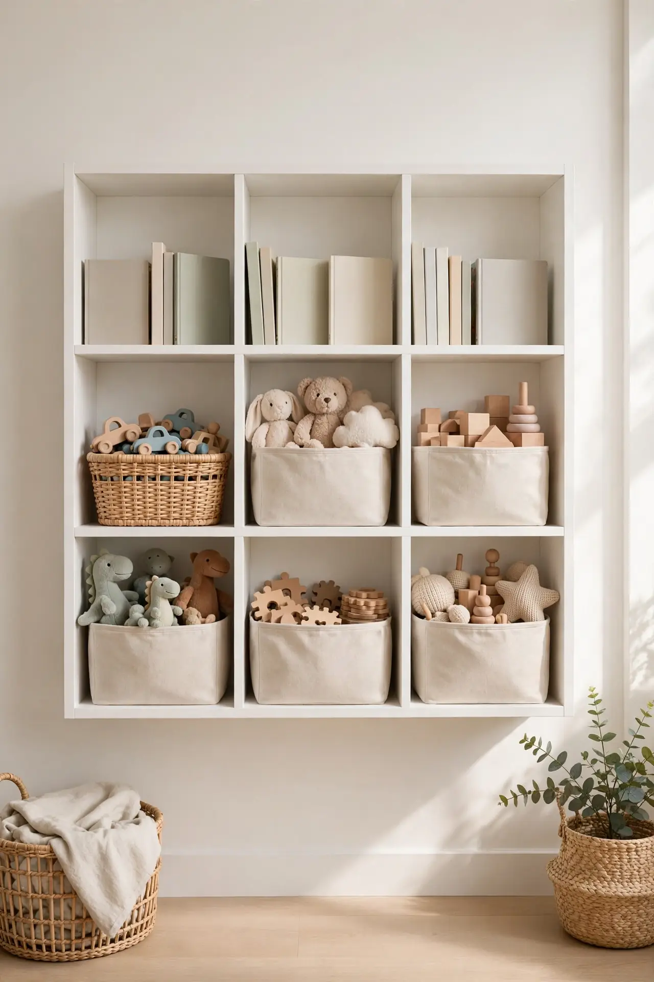 Wall Cubby Shelves