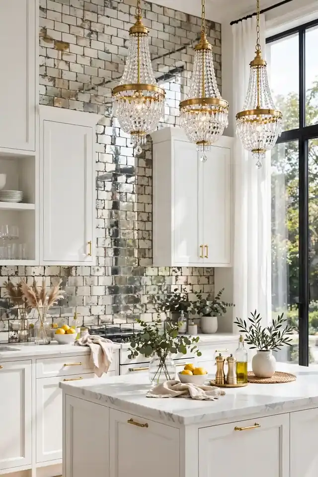 Mirror Tile Glam