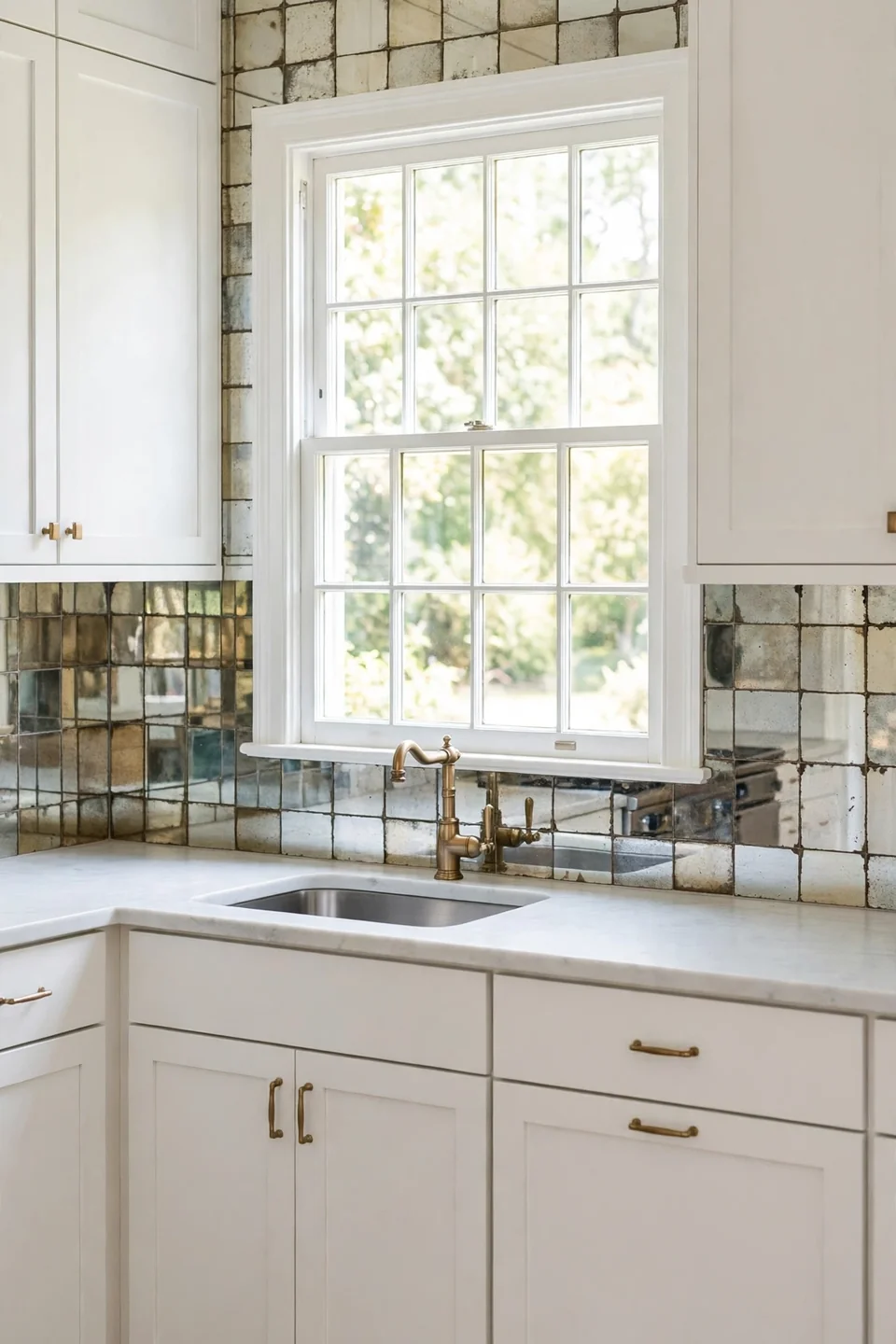 Mirror Tile Reflection