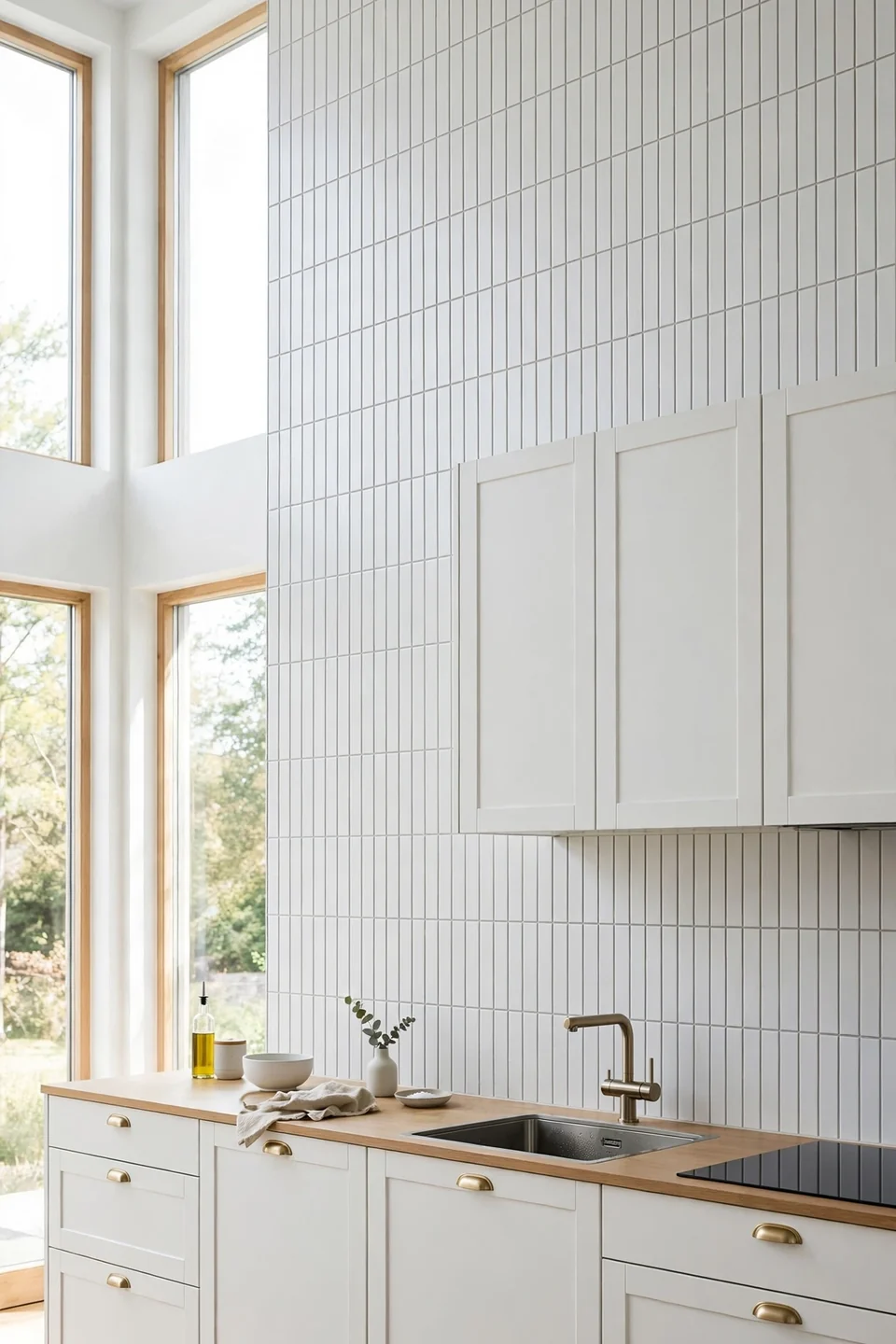 Vertical Stacked Tiles