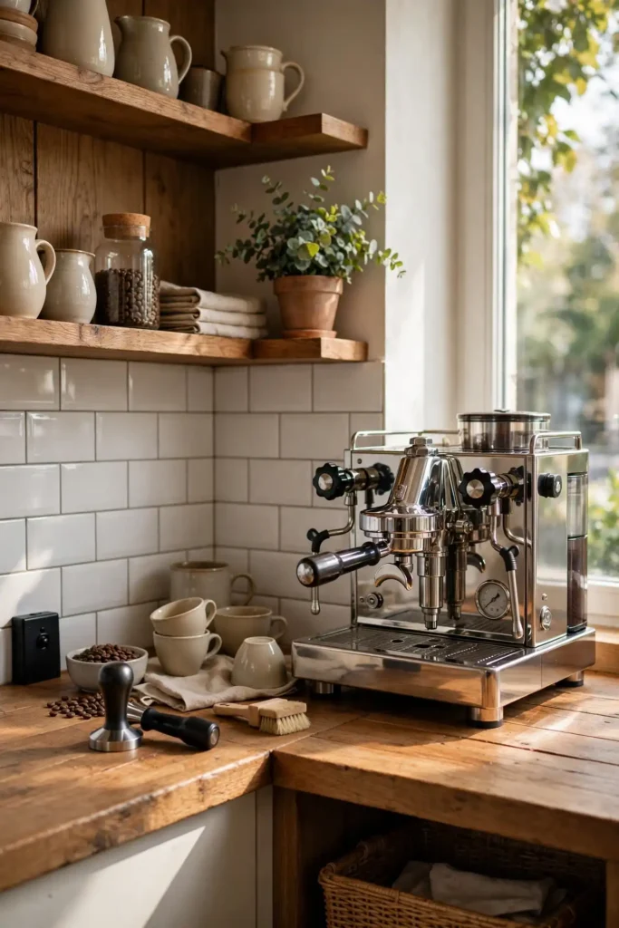 Espresso Machine Corner