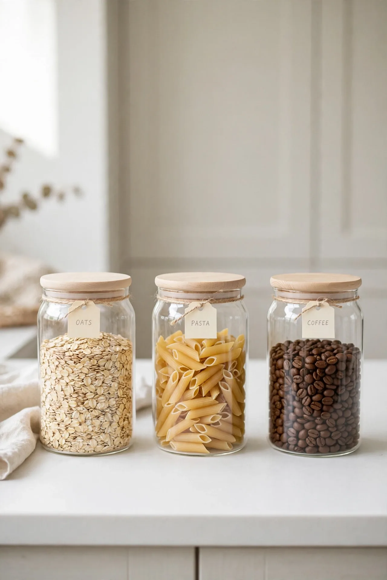 Glass Jar Trio