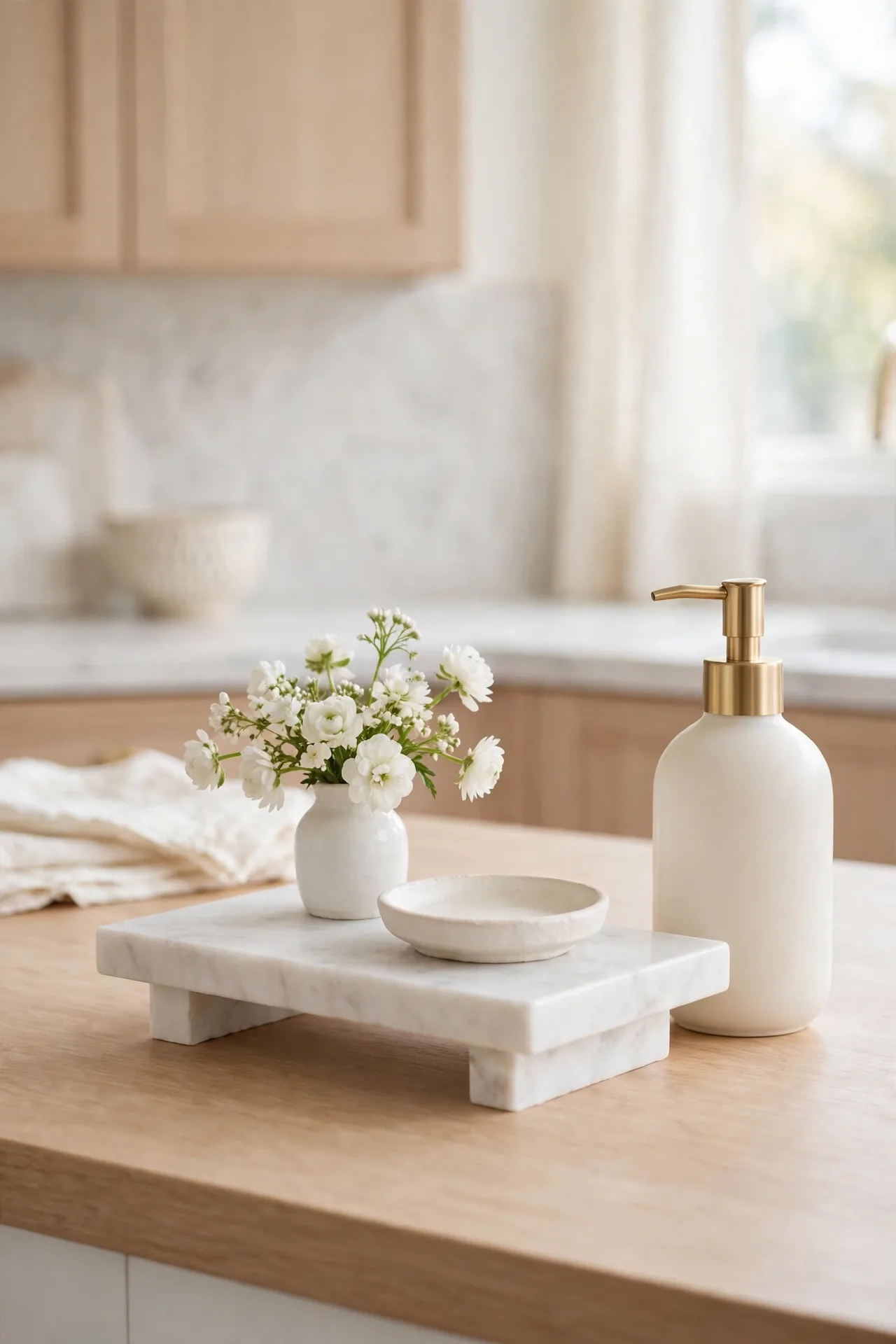 Marble Riser Display