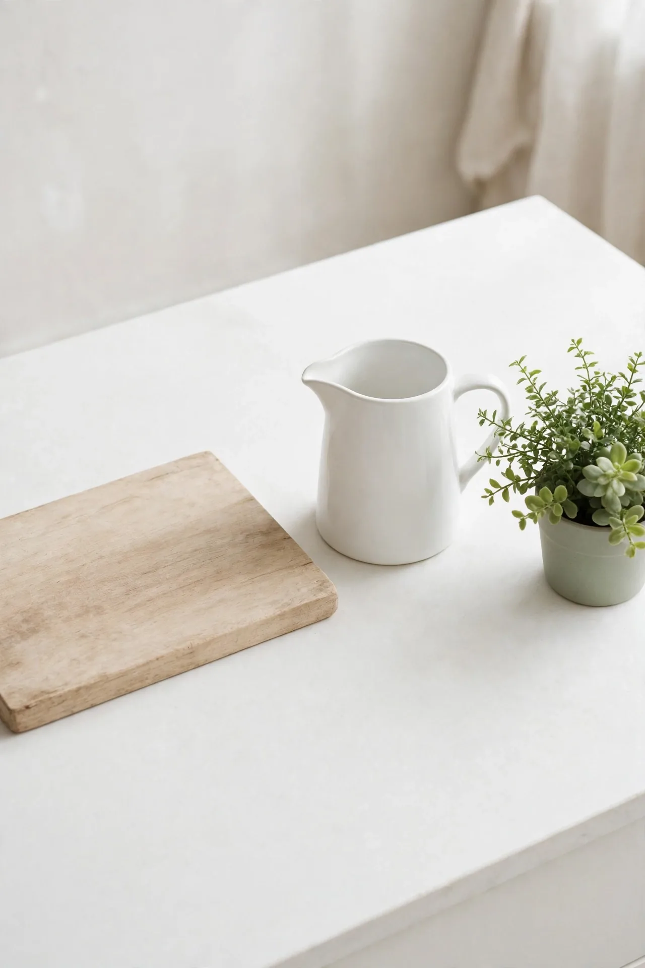 Simple kitchen counter styling ideas for everyday decor