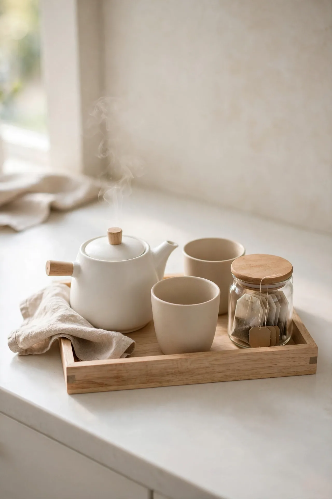 Tea Station Setup