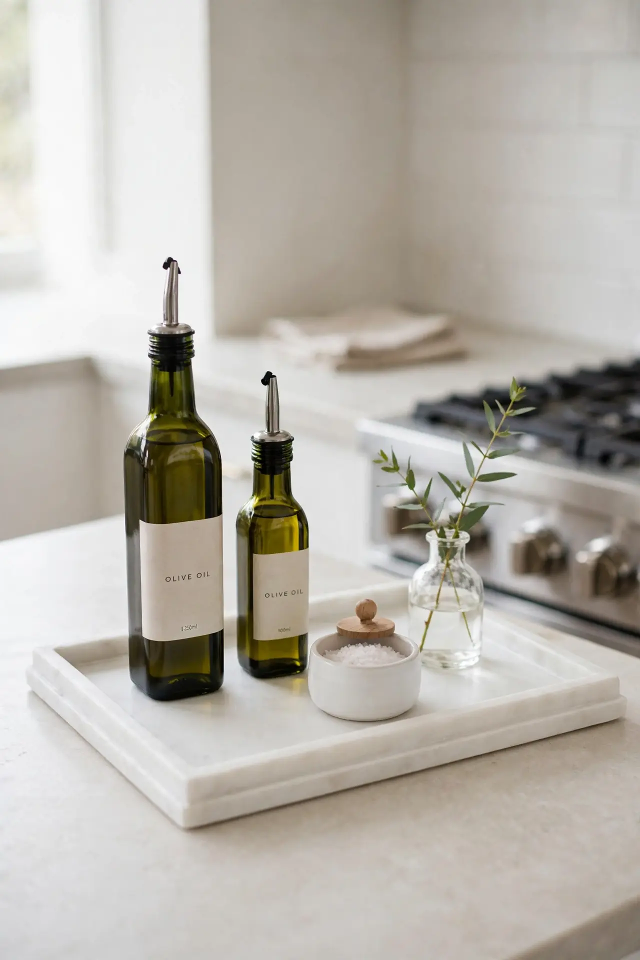 Marble Tray Display