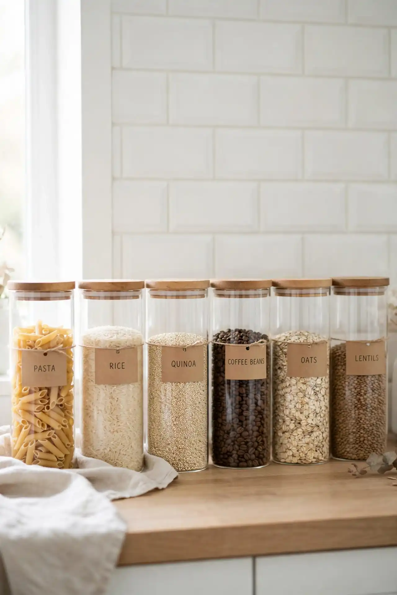 Glass Jar Pantry