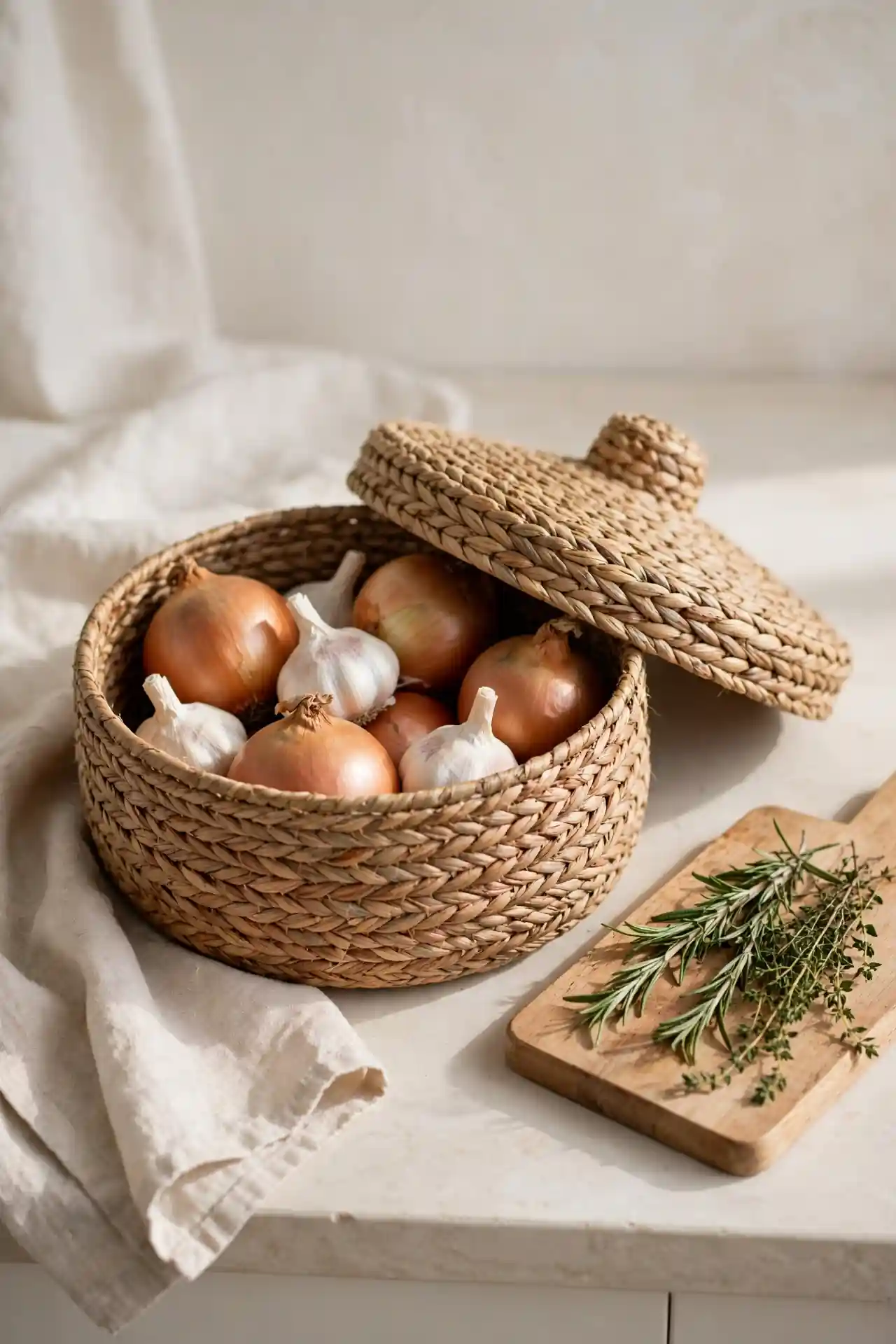 Woven Basket Storage
