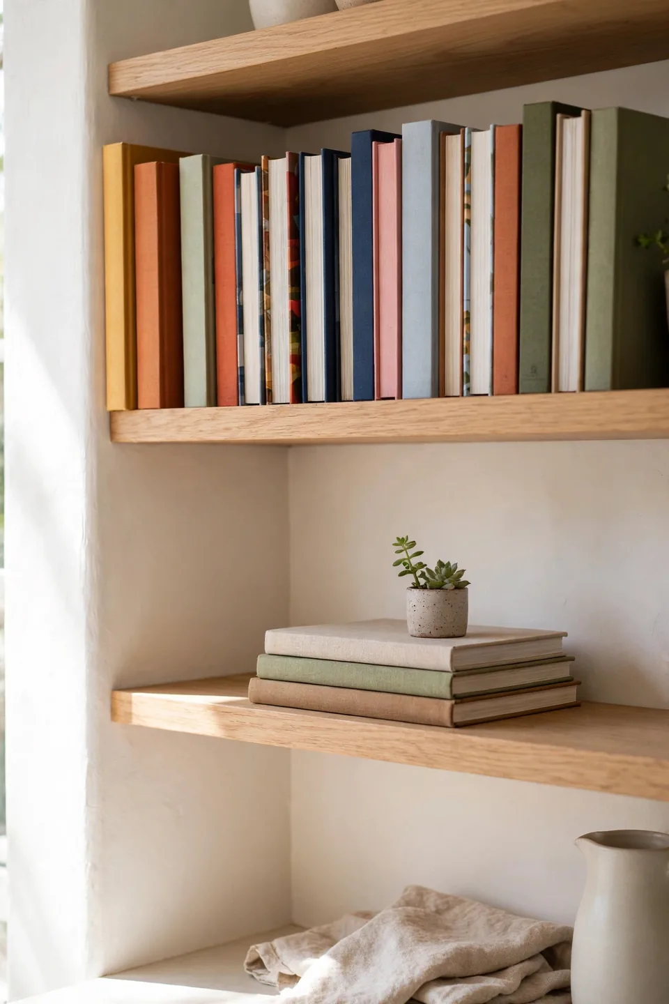 Cookbook Spine Rows