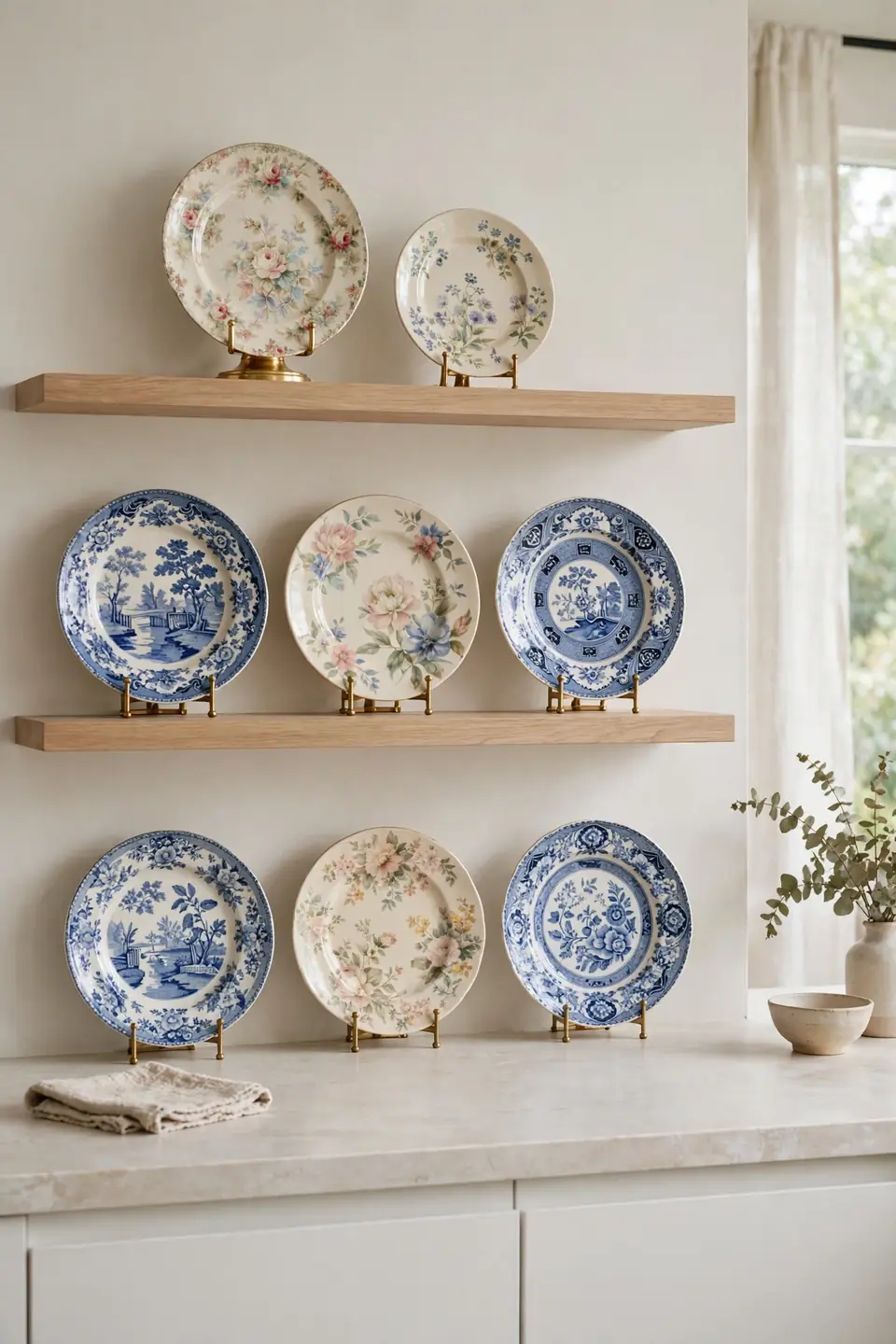 Vintage Plate Walls