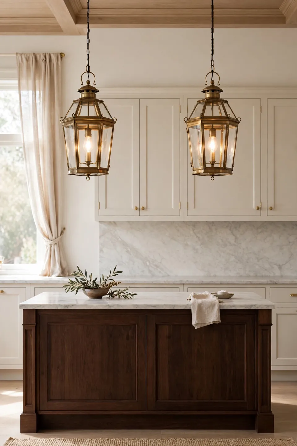 Antique Brass Lanterns