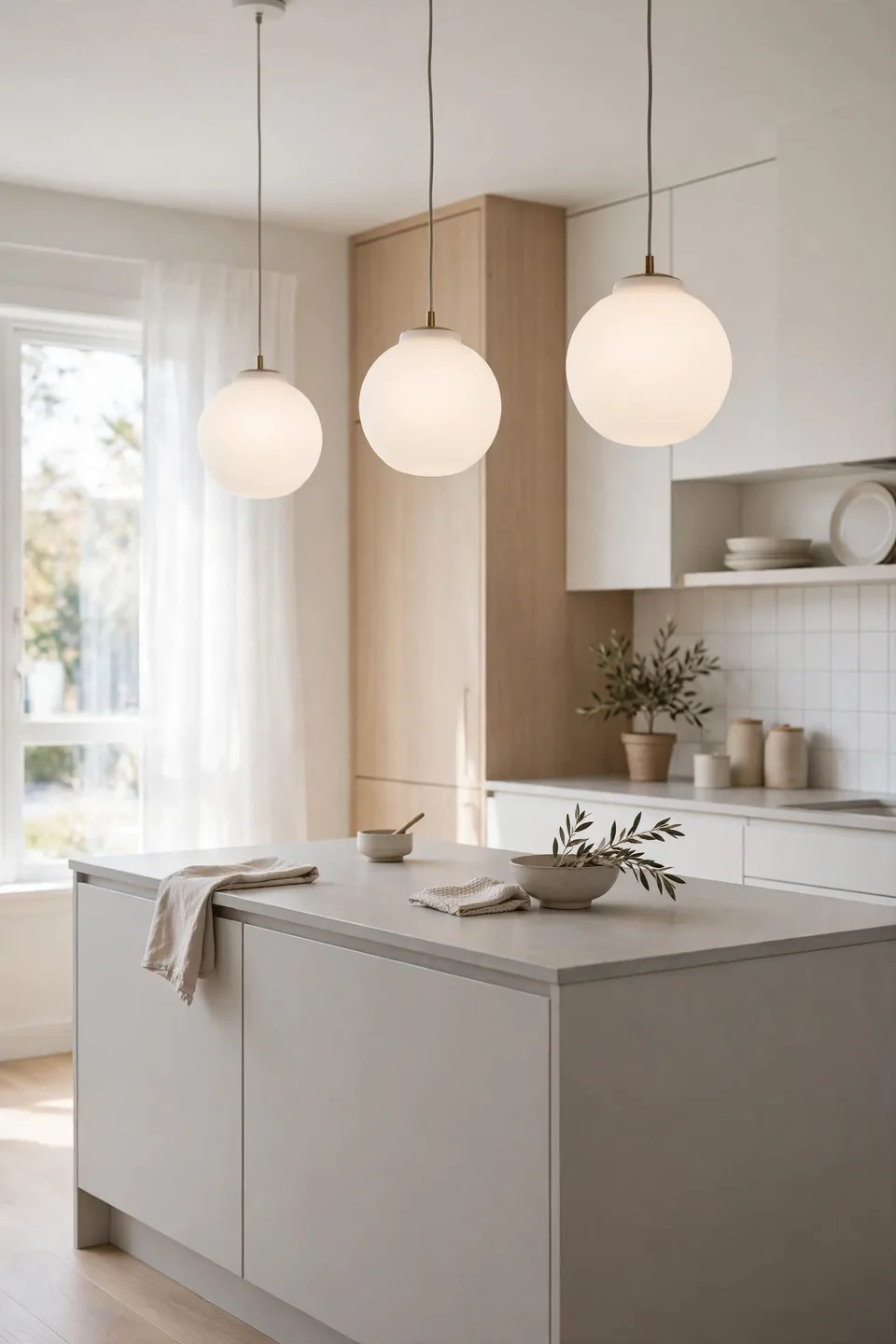 Frosted Glass Globes