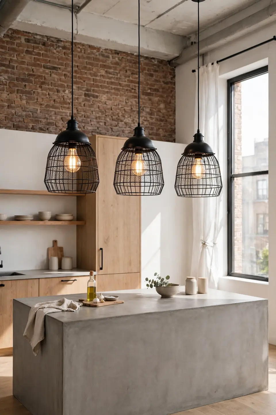 Industrial Wire Shades