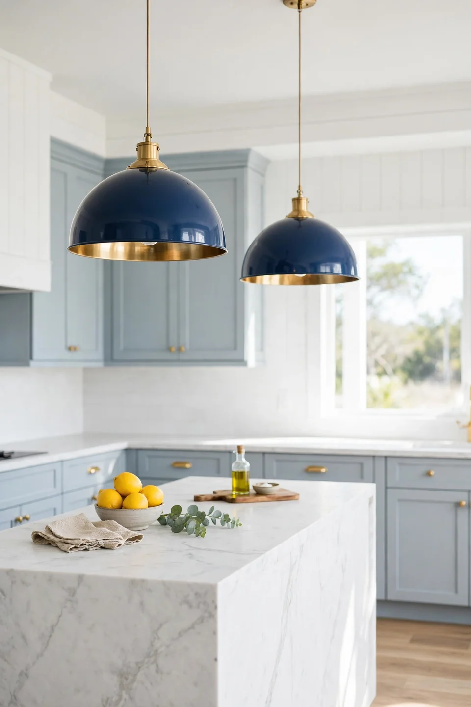 Navy Blue Domes