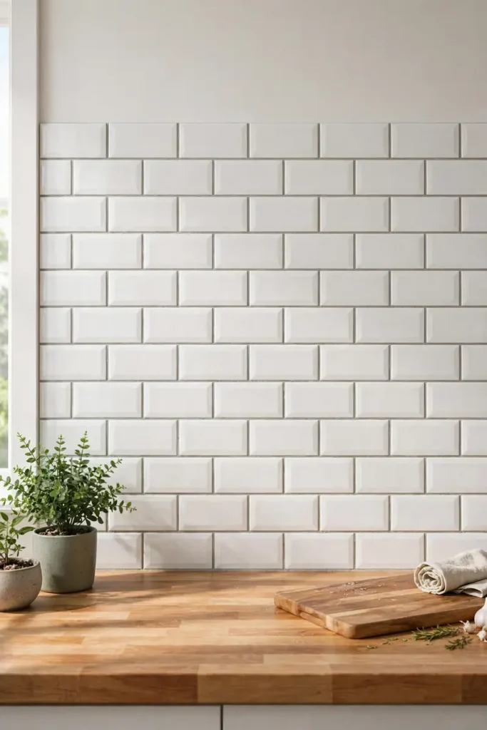 Peel Stick Backsplash