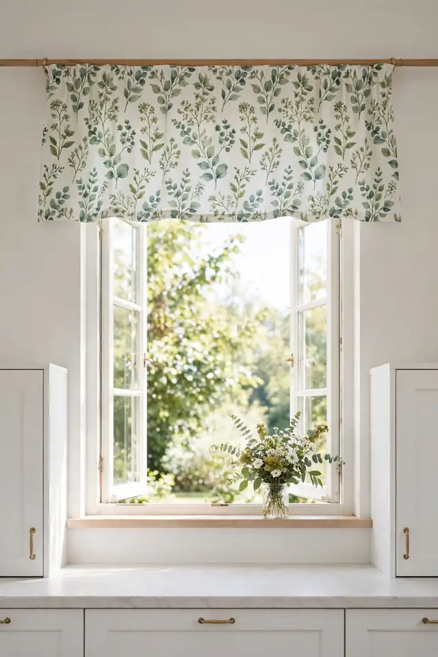 Botanical Valance