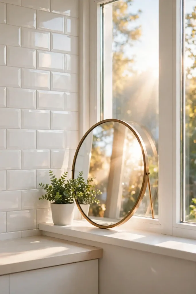 Mirror Backsplash Accent