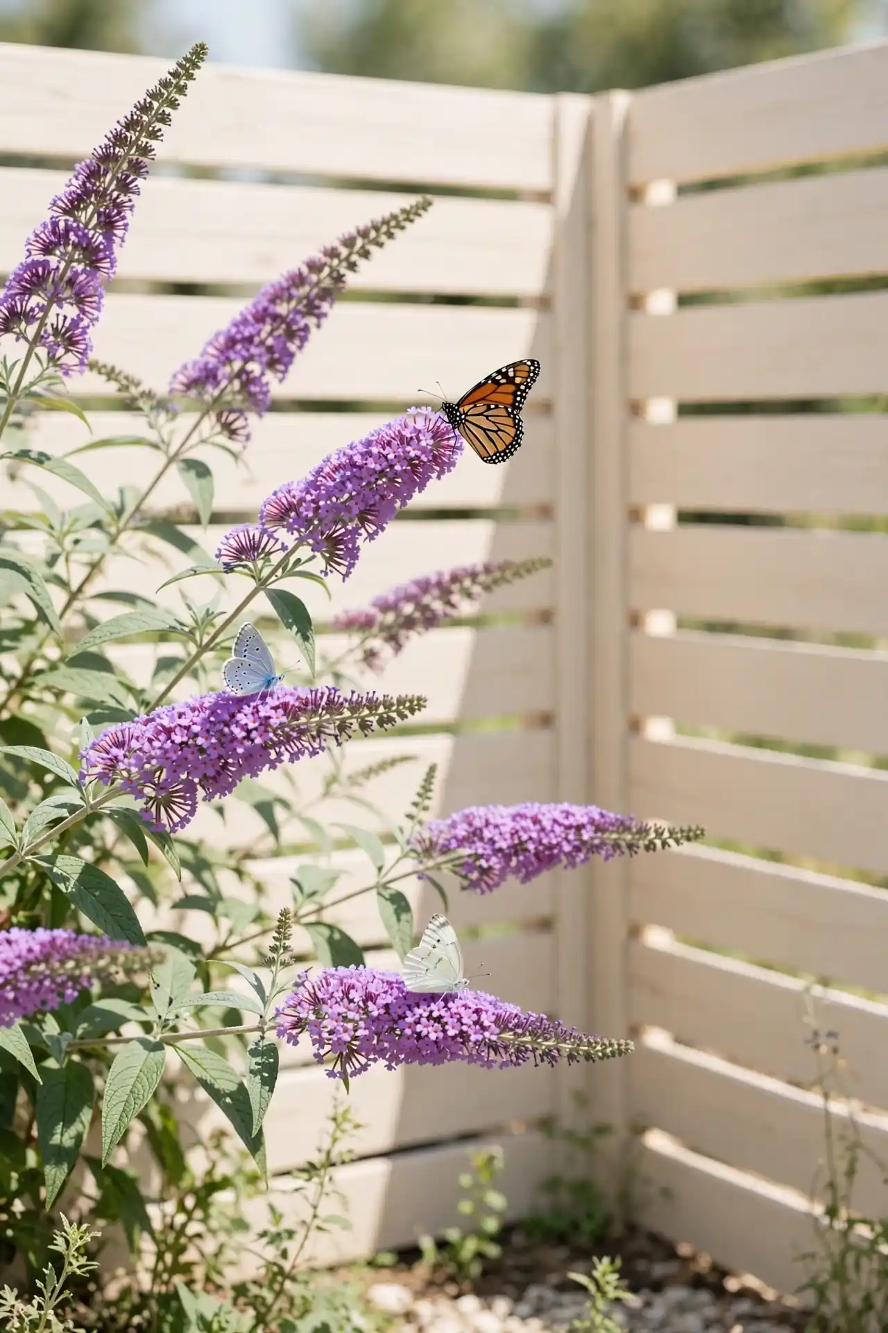 Butterfly Bush Corner