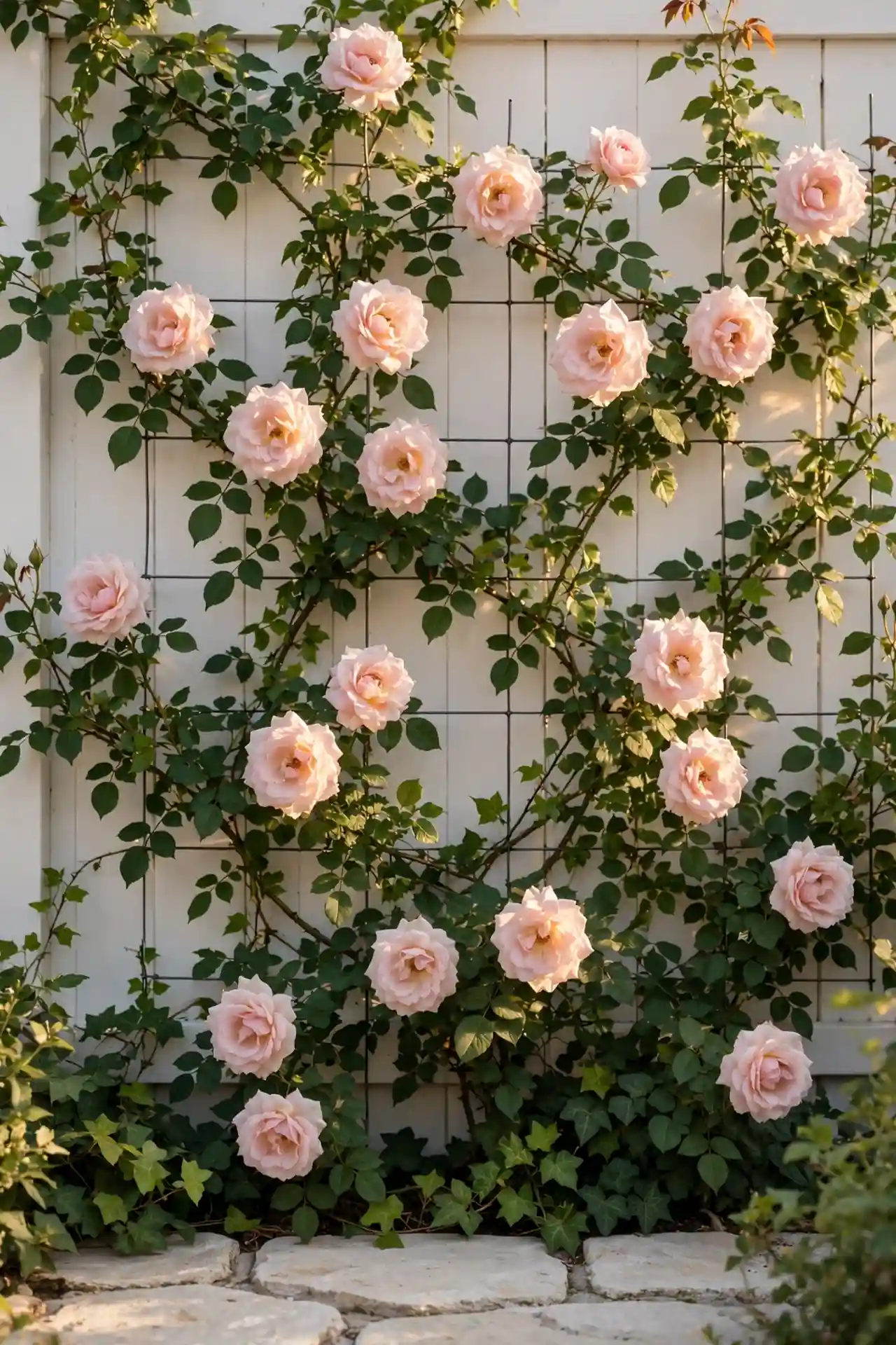 Climbing Rose Wall
