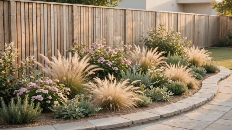landscaping along fence ideas