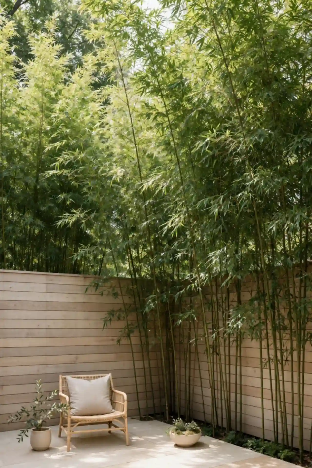 Privacy Bamboo Screen