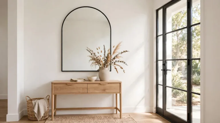 large mirror ideas for entryways