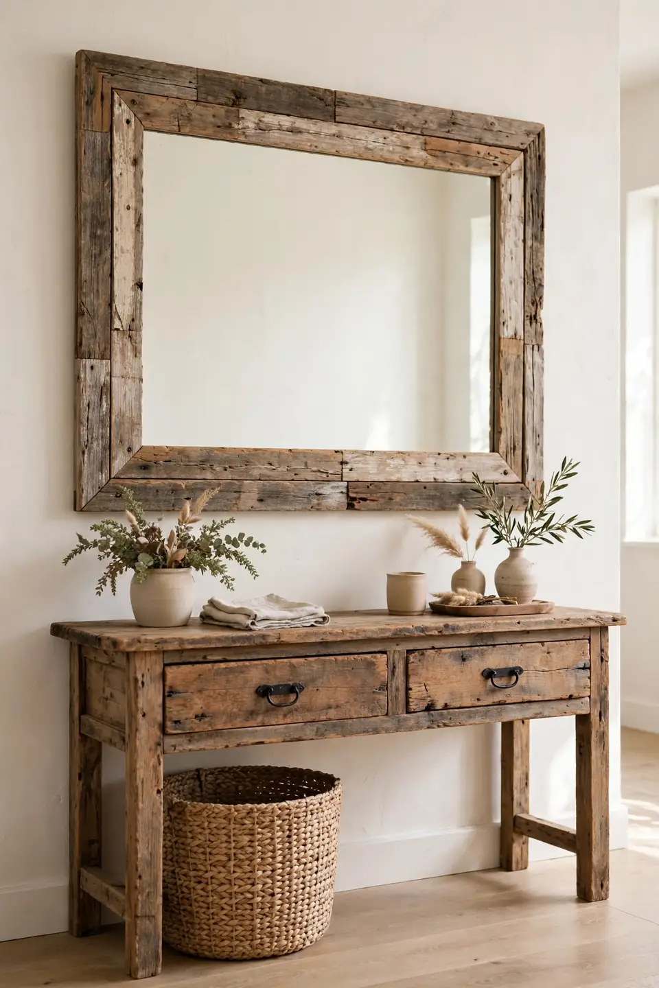 Reclaimed Wood Frame