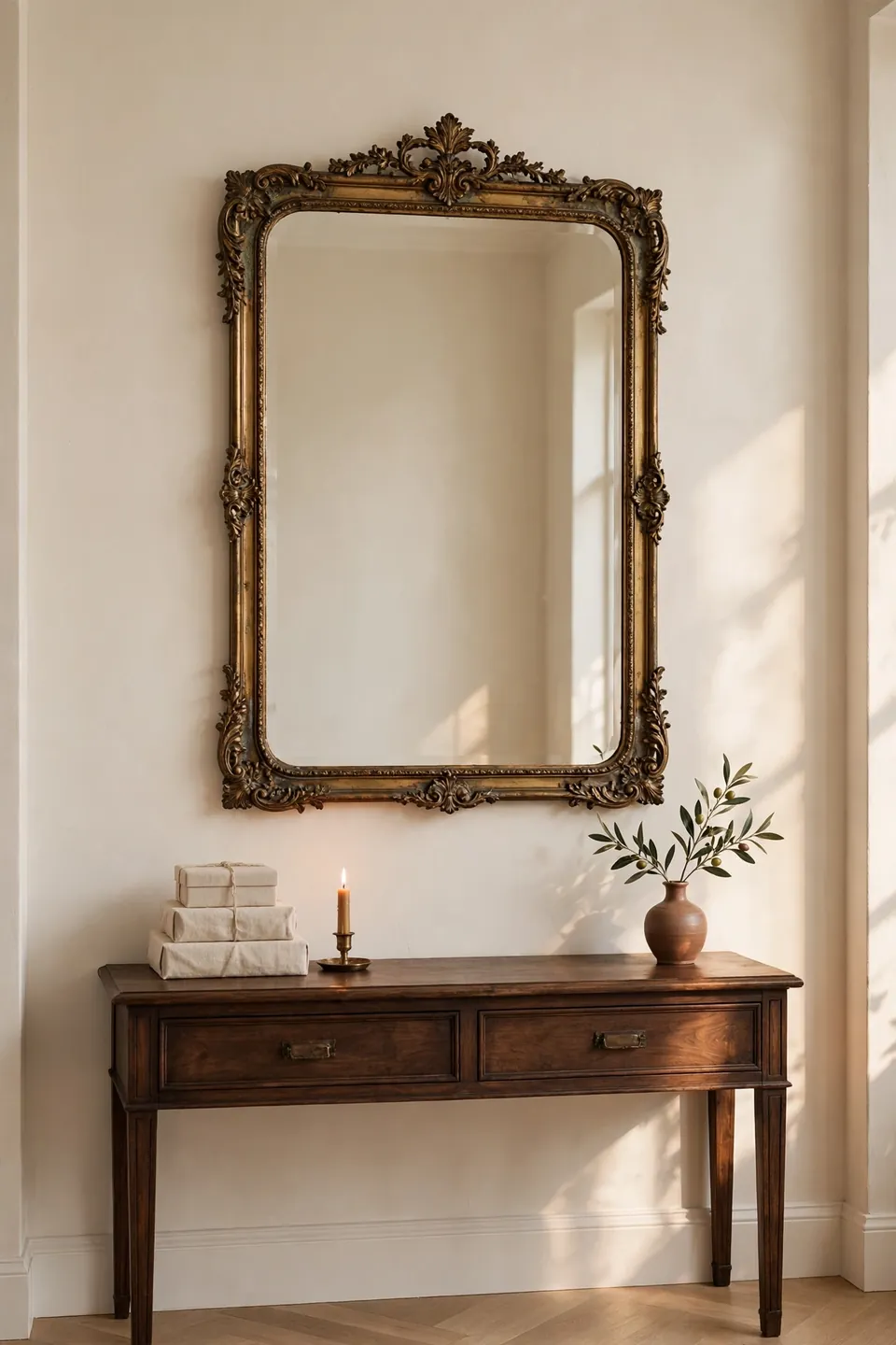 Vintage Brass Frame