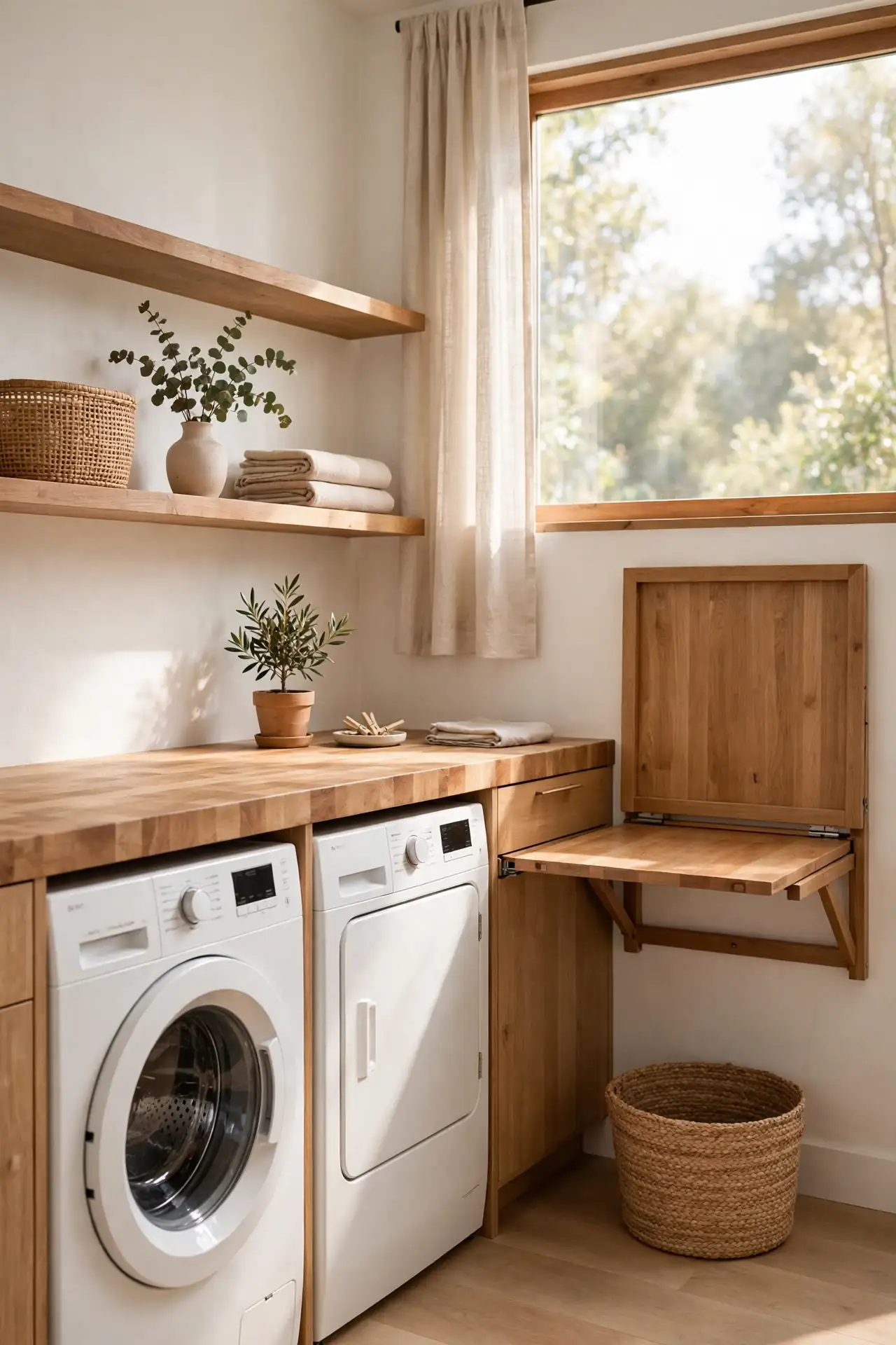 Butcher Block Counter